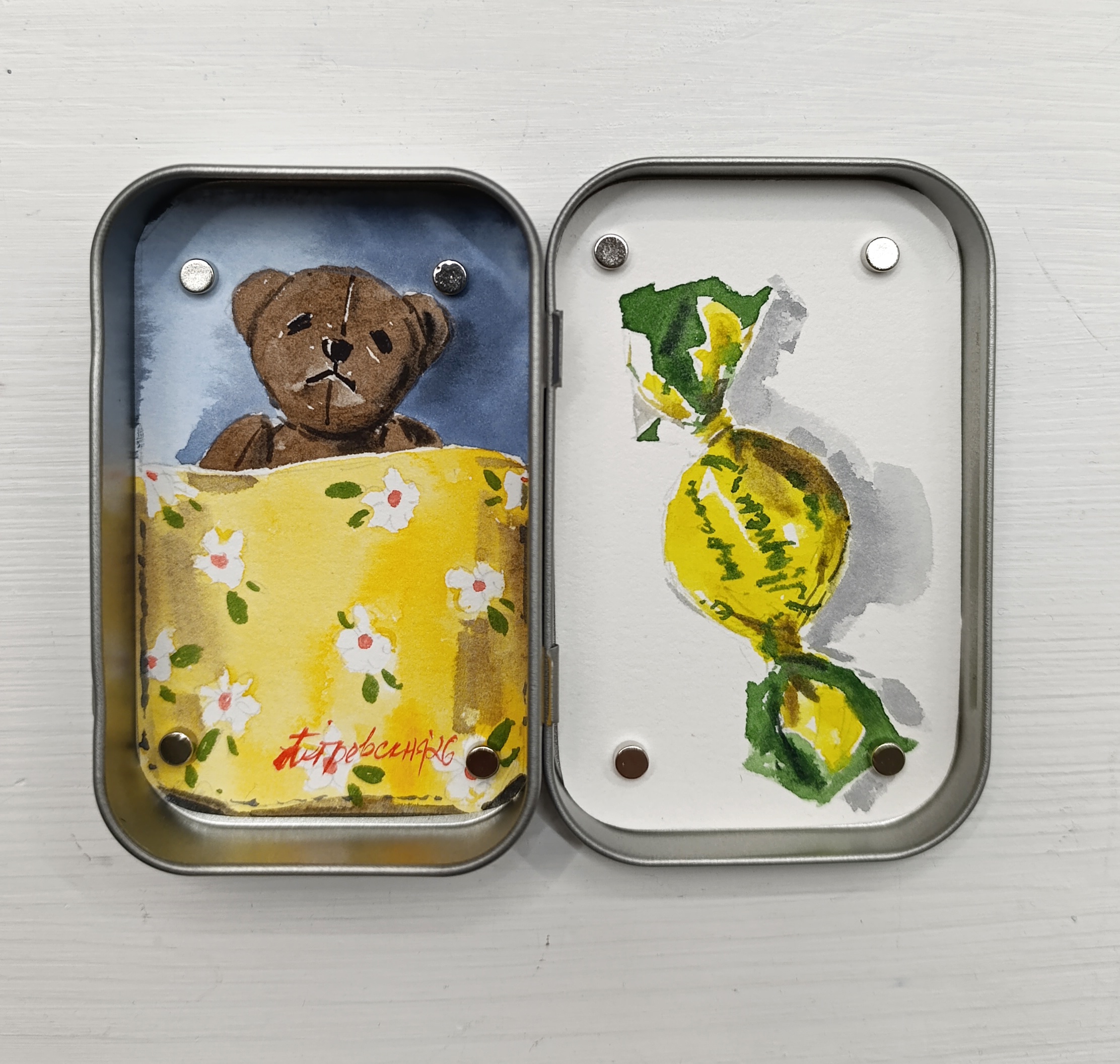 Мишка и карамель